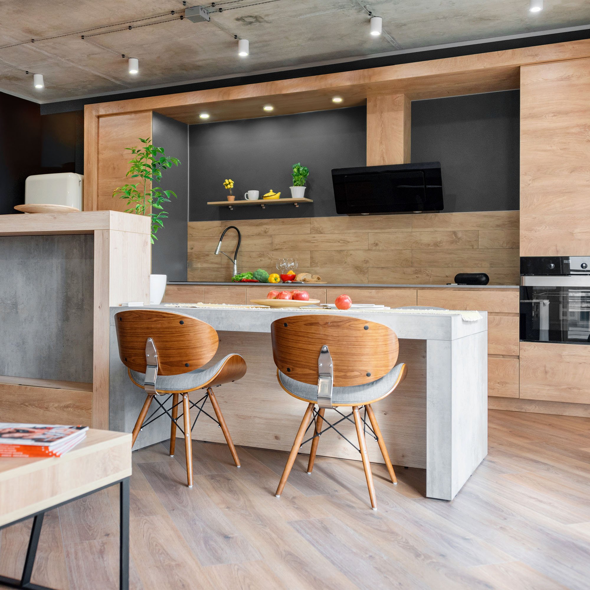 Kitchen, Dining room