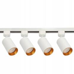 COMPLETE RAIL SYSTEM WITH REFLECTORS WHITE (1.90m rail + 4pcs reflectors) RAIL SYSTEM