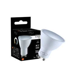 FARI LED GU10 7.5W 4000K neutral NW bulb 700lm 120st EDO777435 Edo Solutions