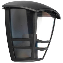 Garden façade luminaire wall lamp IMMA BLACK W E27 black IP44 EDO777379 EDO Solutions