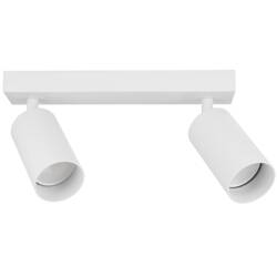 MALGA 2 White spot surface-mounted strip luminaire 2xGU10 white EDO777400 Edo Solutions