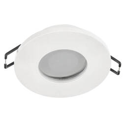 OPIL OV White IP44 round white recessed hermetic spot luminaire EDO777334 Edo Solutions