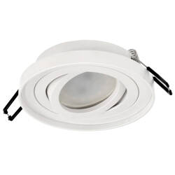 SKAND MICRO 1 White GU10 IP20 round ceiling spot luminaire white EDO777226 Edo Solutions