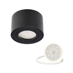 Set of 1x ZALDA OV Black IP20 EDO777450 + 1x GARI LED INSERT 4,8W 3000K EDO777639, EDO Solutions