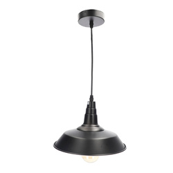 TENE E27 matte black industrial pendant lamp EDO777175 EDO Solutions