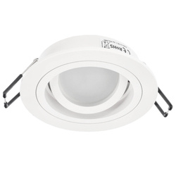 TULID OV White IP20 round white recessed ceiling spot luminaire EDO777328 EDO Solutions