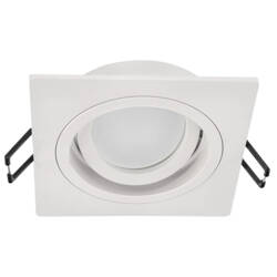 TULID SQ White IP20 square recessed ceiling spot luminaire white EDO777327 EDO Solutions