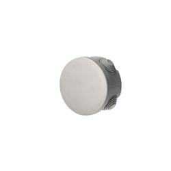 Surface mounted hermetic box with glands, click closure 80x45mm IP55 grey EDO777769 EDO Technic