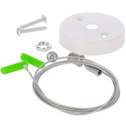 MEVA PRO 1,5m pandent accessory rail hanging kit EDO777520 White