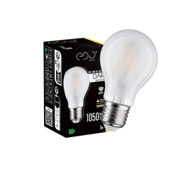 DARI LED Filament Decorative Bulb 5W, E27, 3000K, 1050lm, 230V, MATT A60, EDO777707 EDO Solutions