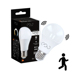 Żarówka z czujnikiem ruchu i zmierzchu MARI LED Sensor E27 8,5W 4000K neutralna NW 806lm EDO777392 EDO Solutions