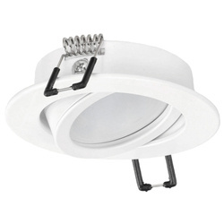 AKTYN 1 OV White IP20 round white recessed ceiling spot luminaire EDO777119 Edo Solutions