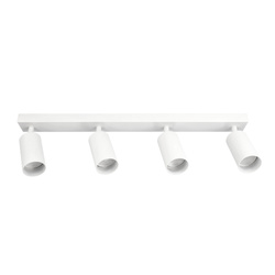 MALGA 4 White spot surface-mounted strip luminaire 4xGU10 white EDO777402 Edo Solutions