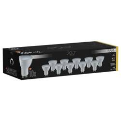 Zestaw 10x żarówka FARI LED GU10 10W 3000K ciepła WW 1000lm 120st EDO777496 EDO Solutions