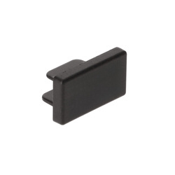 End cap for SEVA Cap Black rail, black EDO777414 Edo Solutions