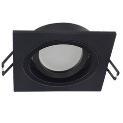 TULID SQ Black IP20 square recessed ceiling spot luminaire black EDO777326 EDO Solutions