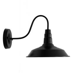 LOFT AKRON E27 black wall lamp EDO777184 Edo Solutions