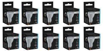 Set of 10x FARI LED GU10 4.5W 6500K cold CW bulb 400lm 120st EDO777439 Edo Solutions