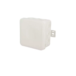 Puszka hermetyczna elastyczna natynkowa 75x75x41mm IP54 12 wlotów klik z osłabieniami biała V5 EDO777909 EDO Technic