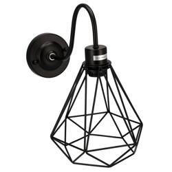 LOFT ALAMBRA CORTO E27 black wall lamp EDO777194 Edo Solutions