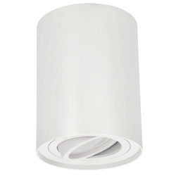 Spot surface mounted ceiling luminaire for LED SKAND 1 White GU10 IP20 round white EDO777101 Edo Solutions