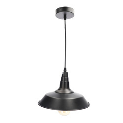 Lampa wisząca TENE E27 czarna matowa industrialna EDO777175 EDO Solutions