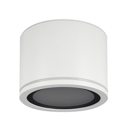 UMA bathroom luminaire, GX53, IP54, surface-mounted, round, white, EDO777542 EDO Solutions