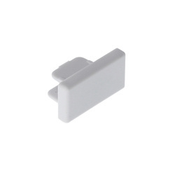 End cap for SEVA Cap White rail, white EDO777415 Edo Solutions