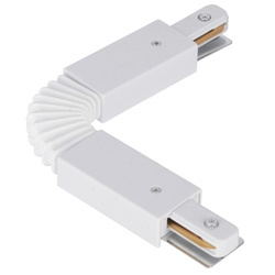 Flex connector for rail, flexible SEVA Flex Connector White white EDO777425 Edo Solutions