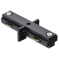 Łącznik wzdłużny do szyny MEVA PRO I Connector Black, czarny EDO777525 EDO Solutions
