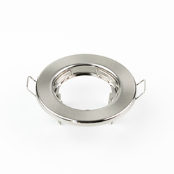 MURID Nickel IP20 round nickel recessed ceiling spot luminaire EDO777294 Edo Solutions