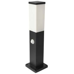 TULIS 40 SENSOR garden post with motion sensor, E27 black IP44 EDO777386 EDO Solutions