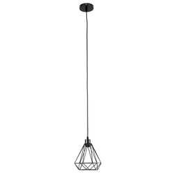 Lampa wisząca LOFT ALAMBRA LARGO E27 czarna, industrialna EDO777193 EDO Solutions